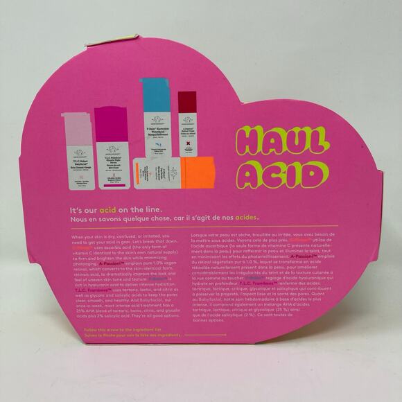 Drunk Elephant Haul Acid Kit 5 Piece Set Skincare Routine SEALED NEW NIB - Picture 2 of 8